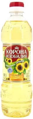 МАСЛО ПОДСОЛНЕЧНОЕ КОРОНА ИЗОБИЛИЯ 0,5Л