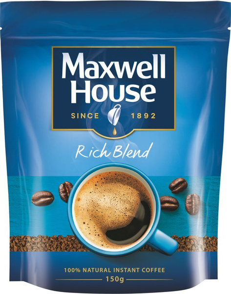 КОФЕ MAXWELL HOUSE 150 ГР