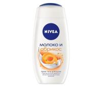 КРЕМ-ГЕЛЬ Д/ДУША NIVEA МОЛОКО И АБРИКОС 250МЛ