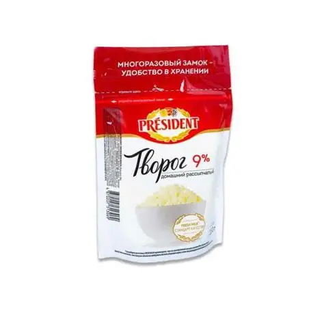 ТВОРОГ РАССЫПЧАТЫЙ 9% 350ГР