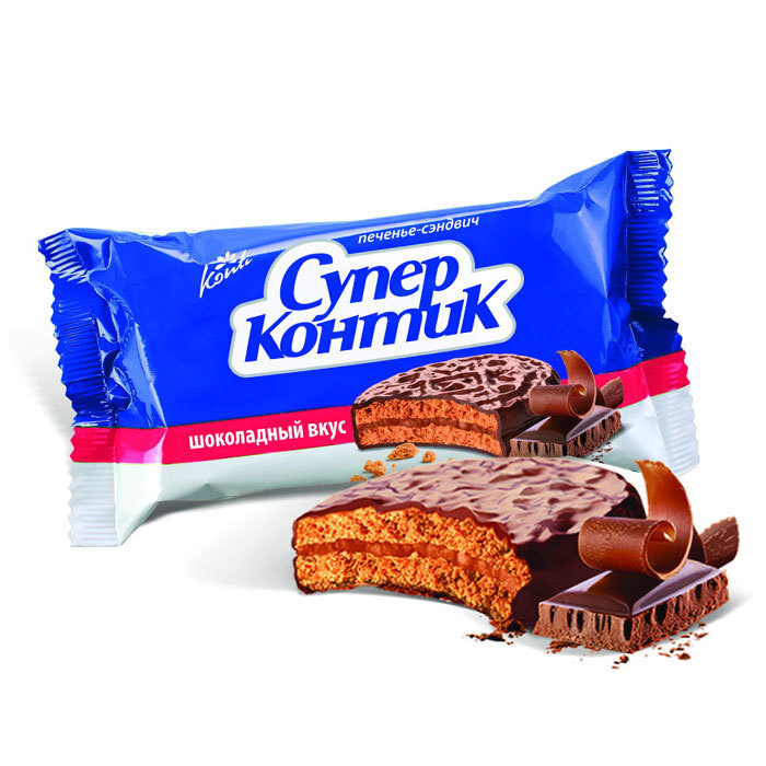 ПЕЧ СЕНД СУПЕР КОНТИК ШОКОЛАДНЫЙ 100ГР