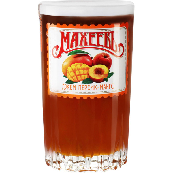 ДЖЕМ ПЕРСИК И МАНГО СТАКАН 400ГР