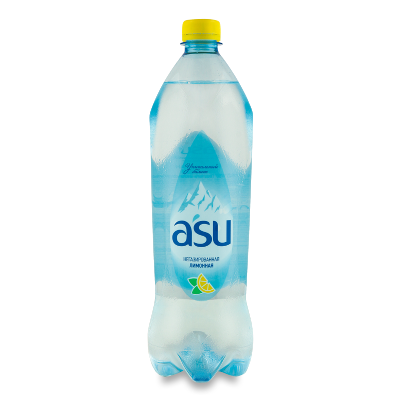 ВОДА ПИТЬЕВАЯ ASU НЕ/ГАЗ ЛИМОН 1Л