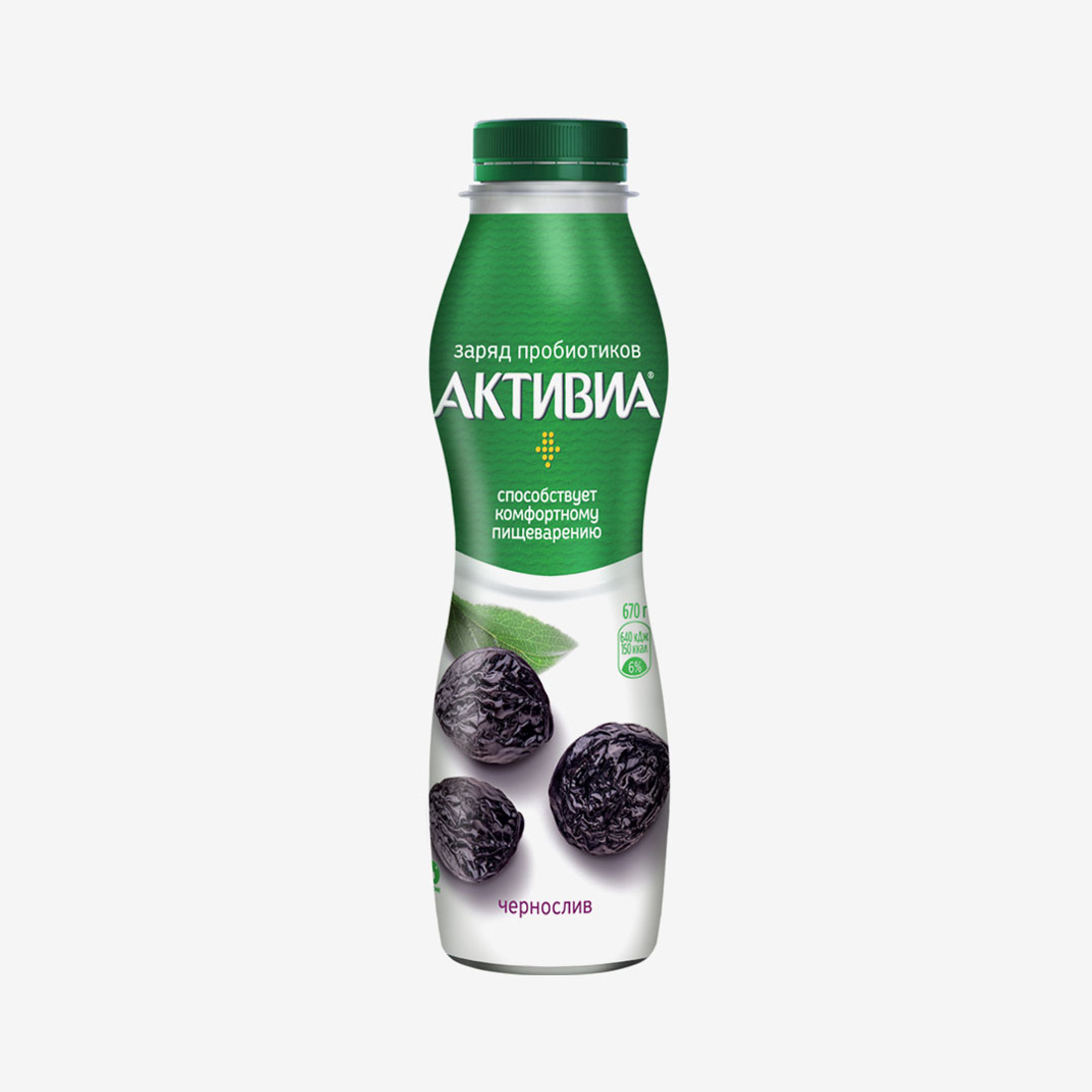 ПИТЬЕВОЙ ЙОГУРТ "АКТИВИЯ" ЧЕРНОСЛИВ 670 ГР