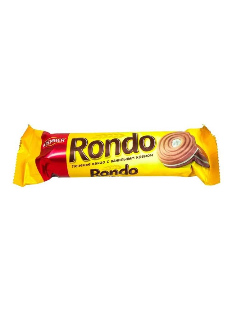 ПЕЧЕНЬЕ "RONDO" С ВАНИЛЬНЫМ КРЕМОМ 70ГР