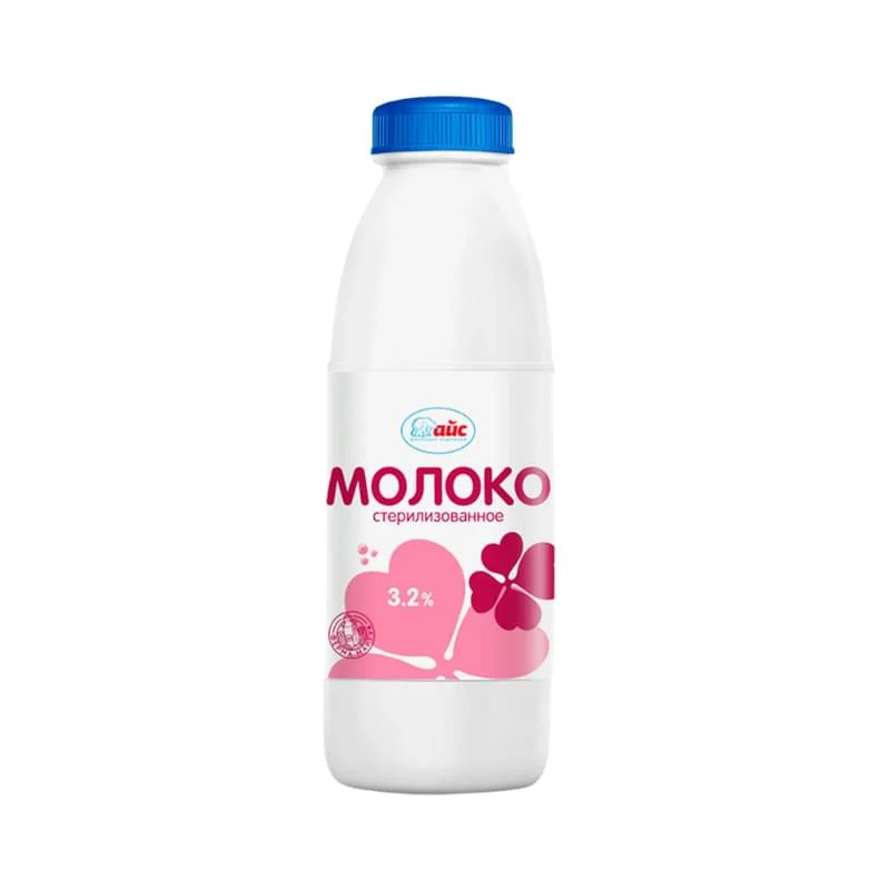 МОЛОКО СТЕРИЛИЗОВАННОЕ "АЙС" 3,2%1Л