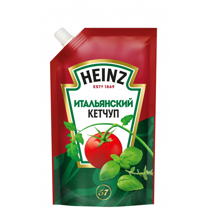 КЕТЧУП "HEINZ" ИТАЛЬЯНСКИЙ 320ГР