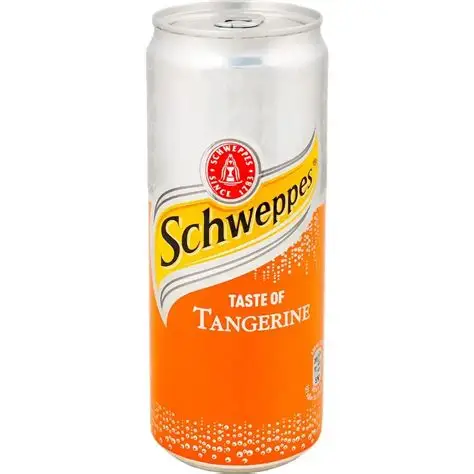 ГАЗИРОВАННЫЙ НАПИТОК "SCHWEPPES" СО ВКУСОМ МАНДАРИНА 450МЛ