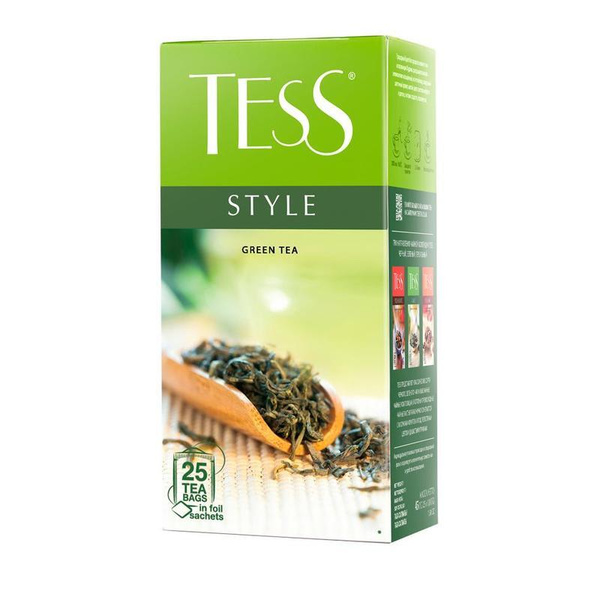 ЧАЙ TESS STYLE CREEN TEA 25ПАКЕТ