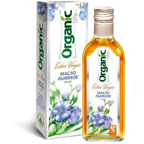 ДИЕТ,МАСЛО ЛЬНЯНОЕ СИБИРСКОЕ 0,2Л ORGANIC