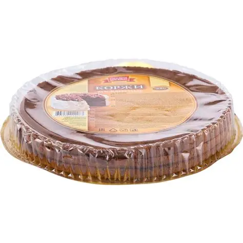 КОРЖИ РУССКИЙ БИСКВИТ 400ГР ТЕМНЫЙ