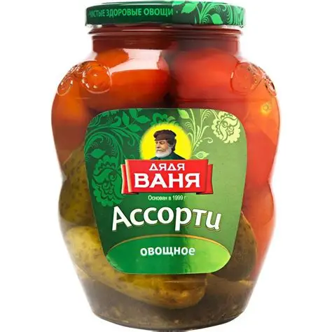 АССОРТИ ОВОЩНОЕ "ДЯДЯ ВАНЯ" 1,8КГ