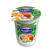 ЙОГУРТ ALPENLAND ПЕРСИК-МАРАКУЙЯ 0,3% 320ГР
