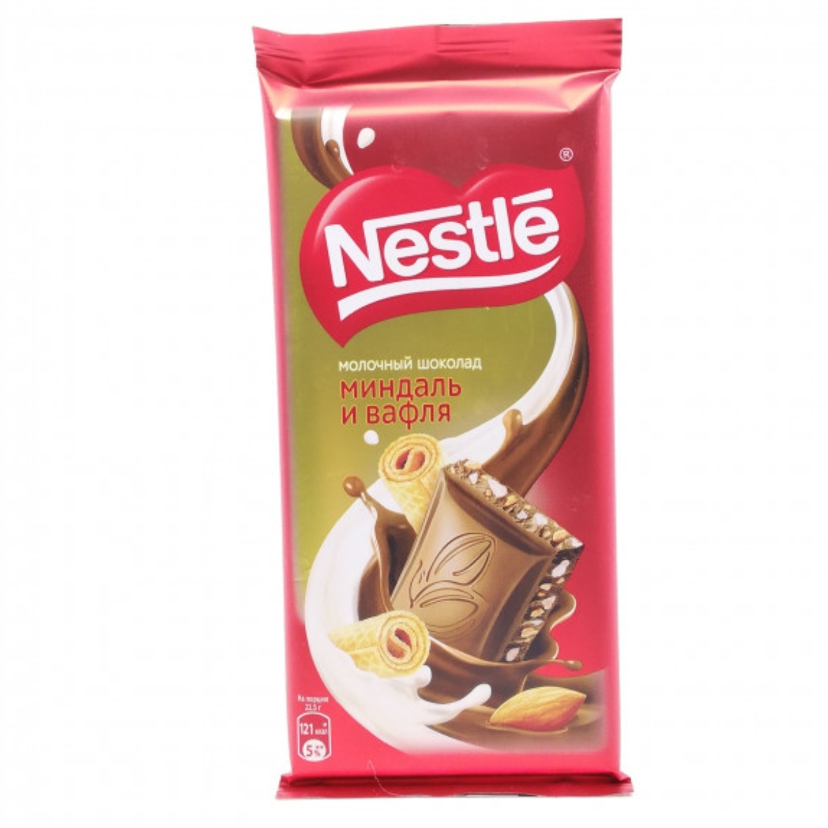 ШОКОЛАД NESTLE МИНДАЛЬ ВАФЛЯ 82ГР