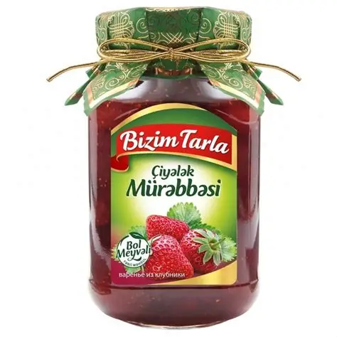 ВАРЕНЬЕ BIZIM TARLA КЛУБНИЧНОЕ 400ГР