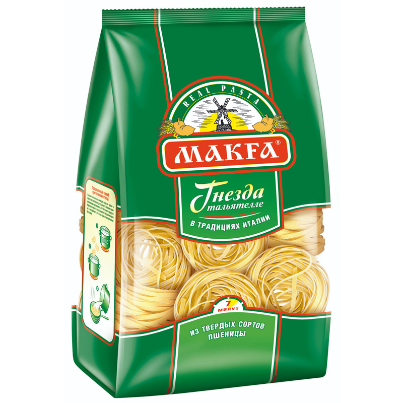 МАКАРОНЫ "МАКФА" 450ГР ТАЛЬЯТЕЛЛЕ