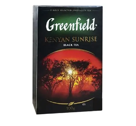ЧАЙ GREENFIELD KENYAN SUNRISE BLACK TEA 200ГР