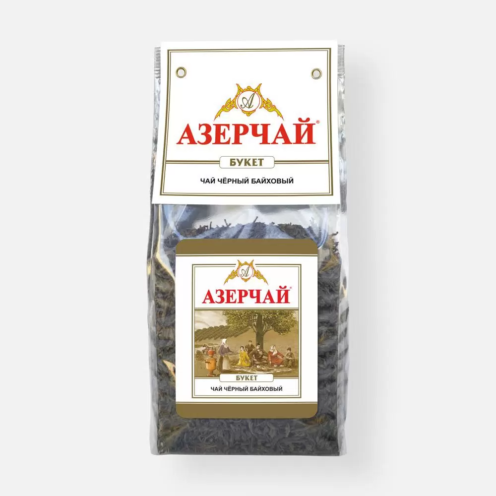 "АЗЕРЧАЙ" ЧАЙ ЧЕРНЫЙ БАЙХОВЫЙ 400ГР