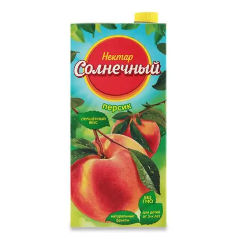 СОК НЕКТАР СОЛНЕЧНЫЙ ПЕРСИК 1,9Л