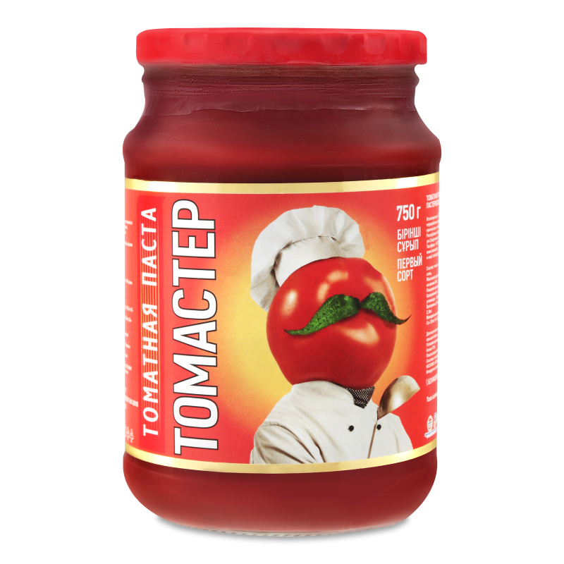 ТОМАТНАЯ ПАСТА "ТОМАСТЕР" 720ГР