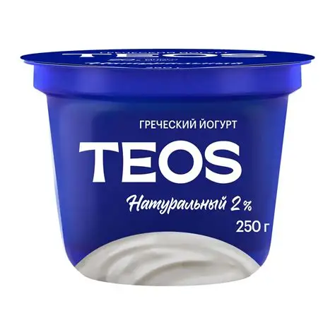 ЙОГУРТ САВУШКИН ГРЕЧЕСКИЙ TESO 2% 250ГР