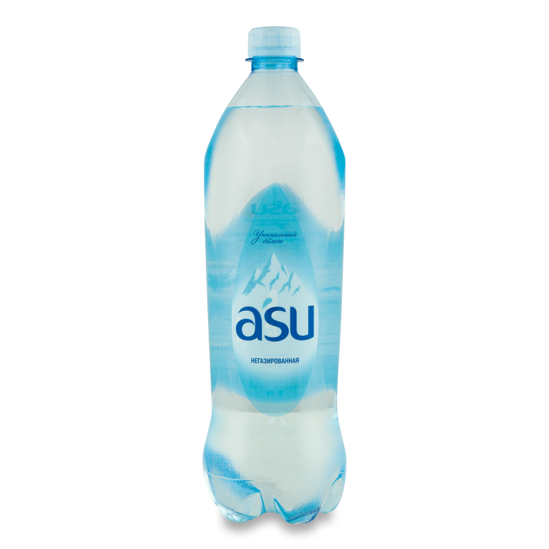 ВОДА ПИТЬЕВАЯ ASU НЕГАЗИРОВАННАЯ 1Л