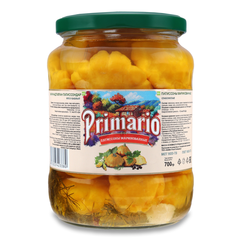 ПАТИССОНЫ PRIMARIO 700ГР