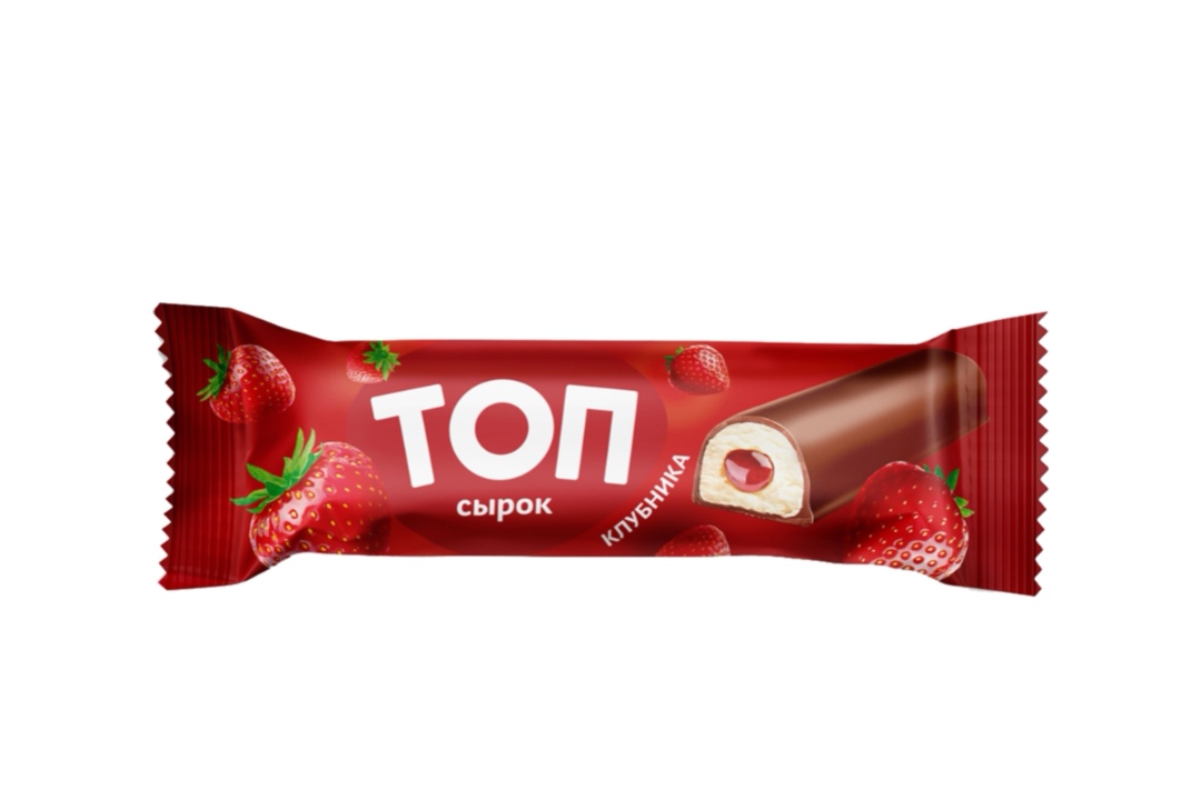 СЫРОК ТОП КЛУБНИКА 40ГР