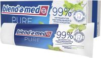 ЗУБНАЯ ПАСТА BLEND-A-MED PURE НАТУРАЛЬНАЯ МЯТА 75МЛ