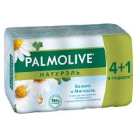 МЫЛО PALMOLIVE НАТУРЭЛЬ РОМАШКА И ВИТАМИН Е 4+1