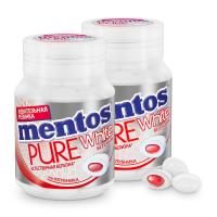 Ж/Р MENTOS PURE WHITE КЛУБНИКА