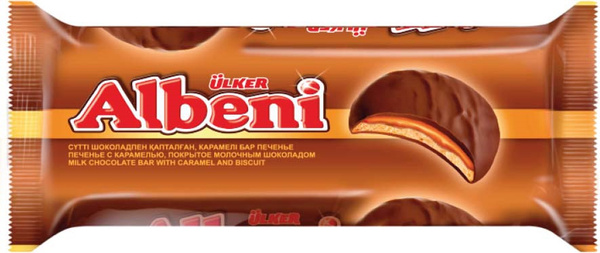 ПЕЧЕНЬЕ С КАРАМЕЛЬЮ ALBENI 8ШТ 320 гр