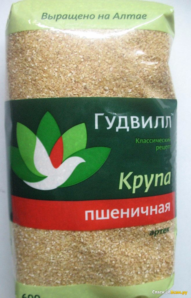 КРУПА ПШЕНИЧНАЯ "ГУДВИЛЛ" 600ГР