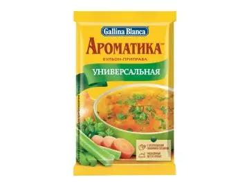БУЛЬОН ПРИПРАВА АРОМАТИКА УНИВЕРСАЛ. 90ГР