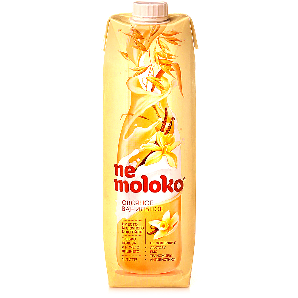 МОЛОЧНЫЙ НАПИТОК "NEMOLOKO" ОВСЯНОЕ ВАНИЛЬНОЕ 1л