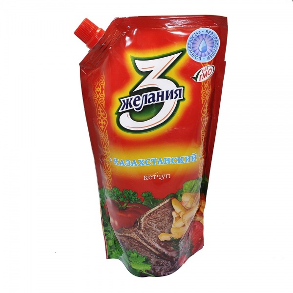 КЕТЧУП "3 ЖЕЛАНИЯ" КАЗАХСТАНСКИЙ 1000ГР