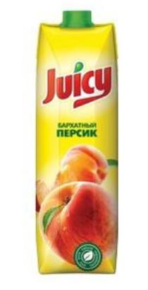 СОК JUICY ПЕРСИК 1Л