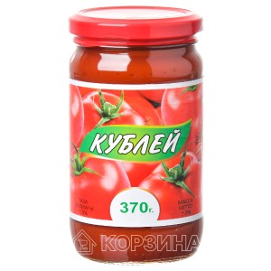 ТОМАТНАЯ ПАСТА "КУБЛЕЙ" 370ГР