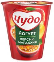 ЙОГУРТ "ЧУДО" ПЕРСИК-МАРАКУЙЯ 290Г