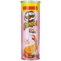 ЧИПСЫ PRINGLES КРАБ 165Г