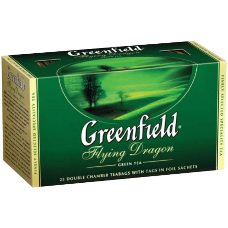 ЧАЙ GREENFIELD FLYING DRAGON 25ПАК,