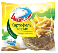 КАРТОФЕЛЬ ФРИ 4СЕЗОНА 900ГР