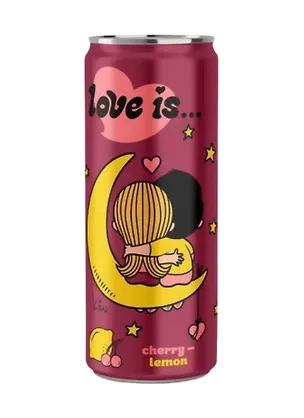 СОК LOVE IS ВИШНЯ И ЛИМОН 0,33Ж/Б