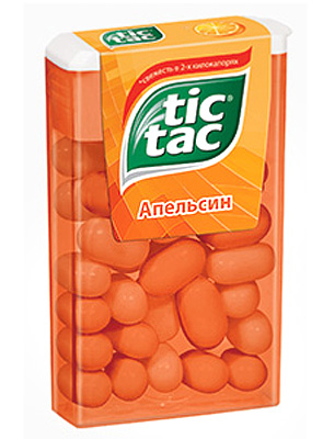 ДРАЖЕ ТИК-ТАК АПЕЛЬСИН