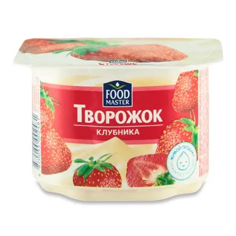 СУЗБЕШЕ "FOODMASTER" КЛУБНИКА 4% 100ГР