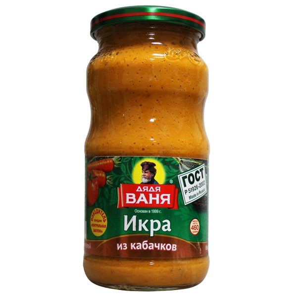 ИКРА ИЗ КАБАЧКОВ ДЯДЯ ВАНЯ 460ГР