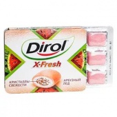 ЖЕВ РЕЗИНКА DIROL X-FRESH АРБУЗНЫЙ ЛЕД 16ГР