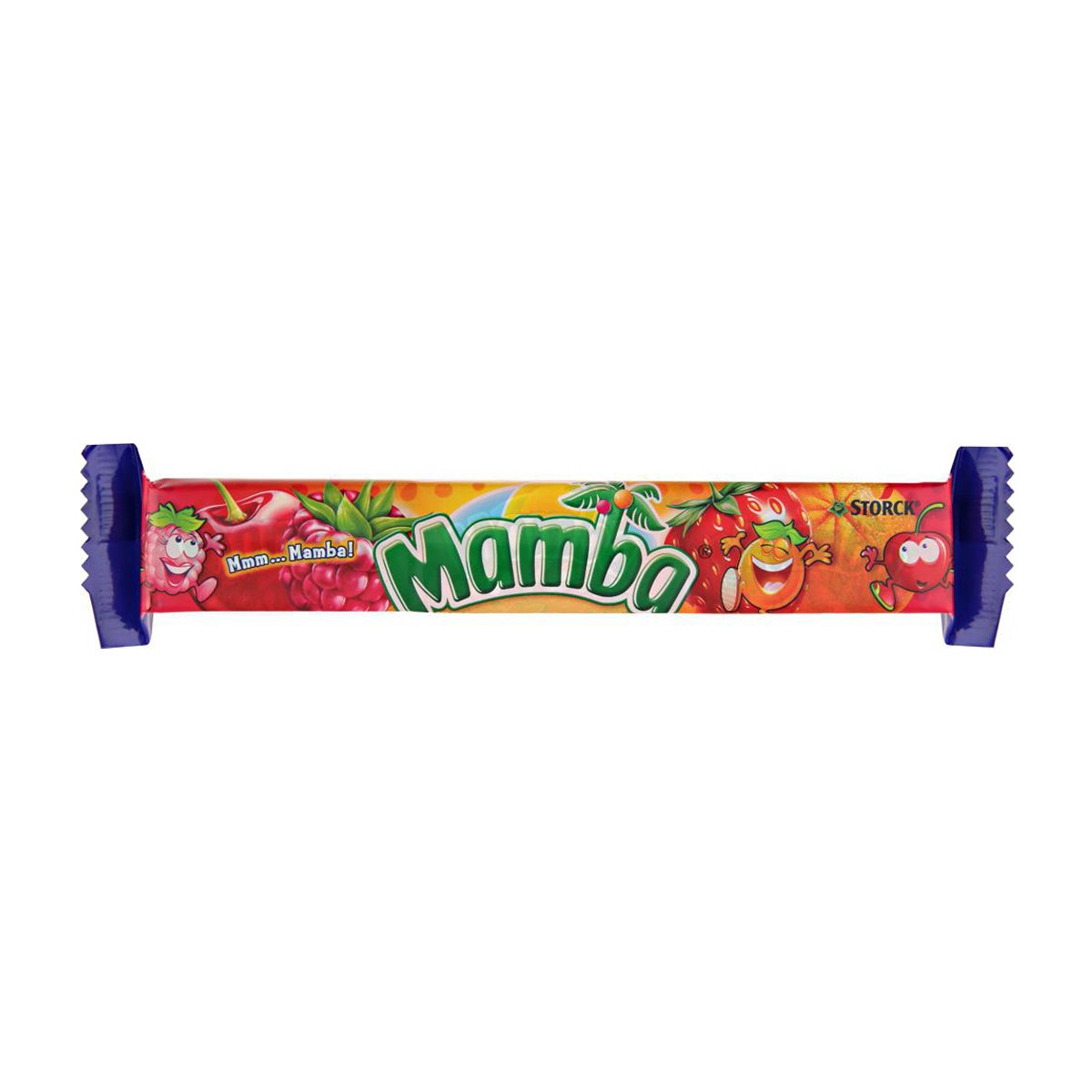 ЖЕВАТЕЛЬНЫЕ КОНФЕТЫ "MAMBA" 2В1 79,5ГР