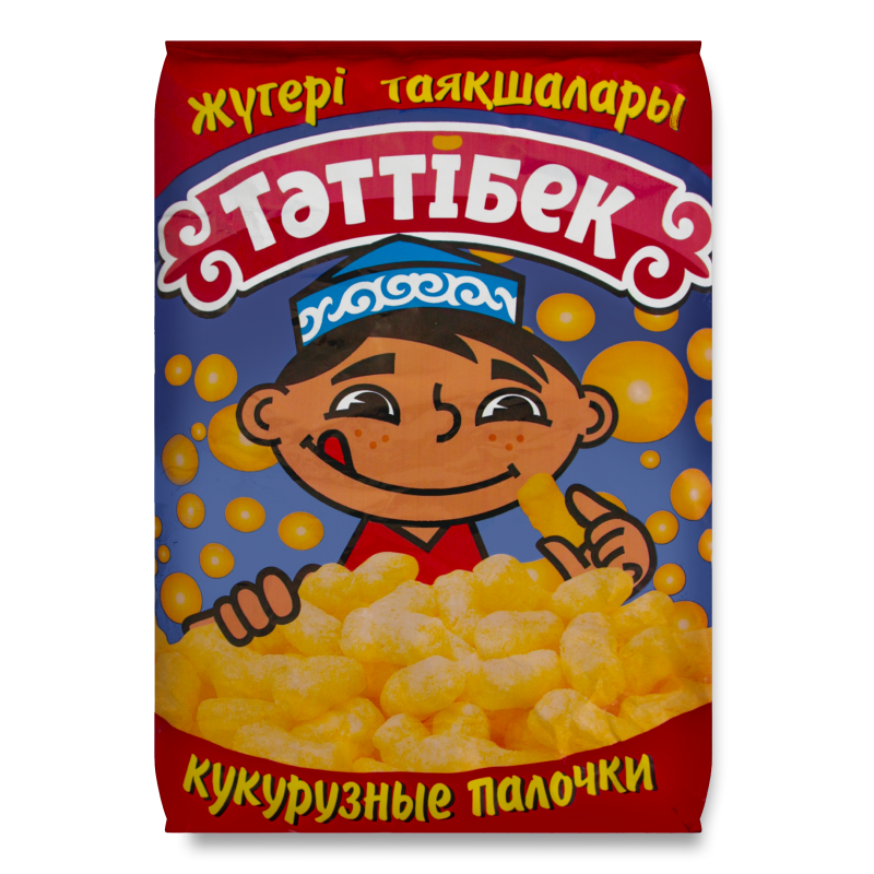 КУКУРУЗНЫЕ ПАЛОЧКИ ТӘТТІБЕК 250ГР