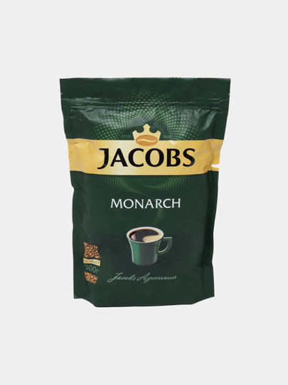 КОФЕ JACOBS MONARCH 300ГР ПАКЕТ